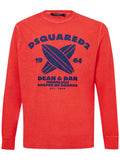 Dsquared2 Men Relaxed T-Shirt Red