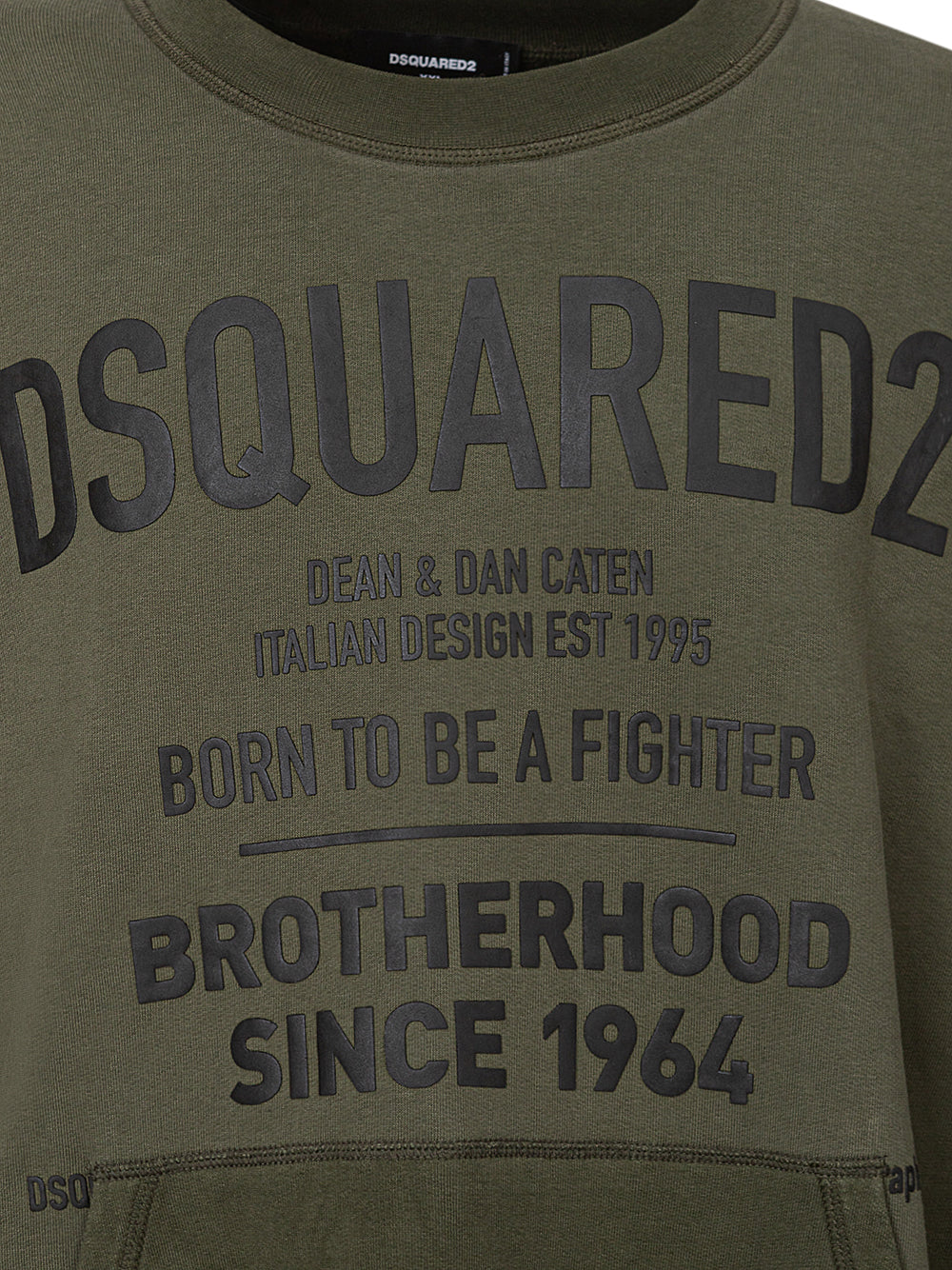 Oversized Sweatshirt with Dsquared2 Logo