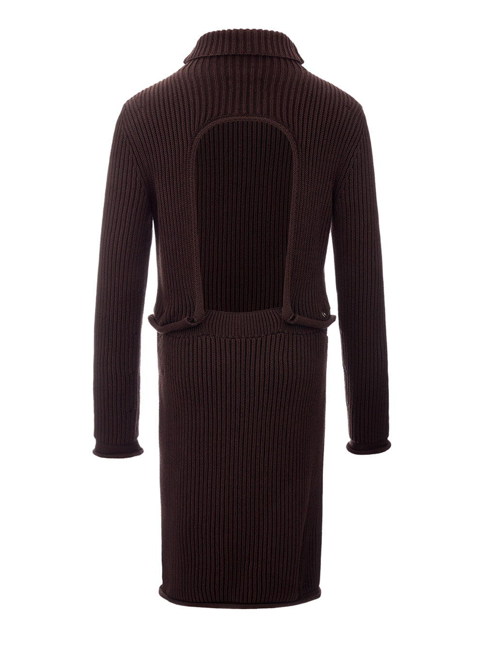 Bottega Veneta Chunky Cotton Ribbed Dress