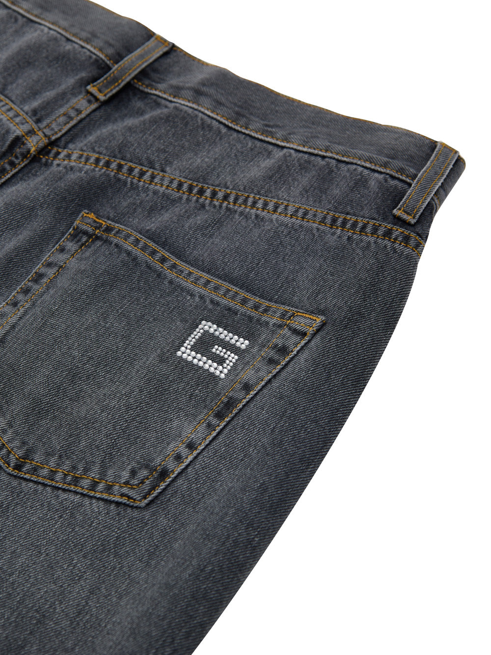 Gucci Regular Fit Dark Denim Pants