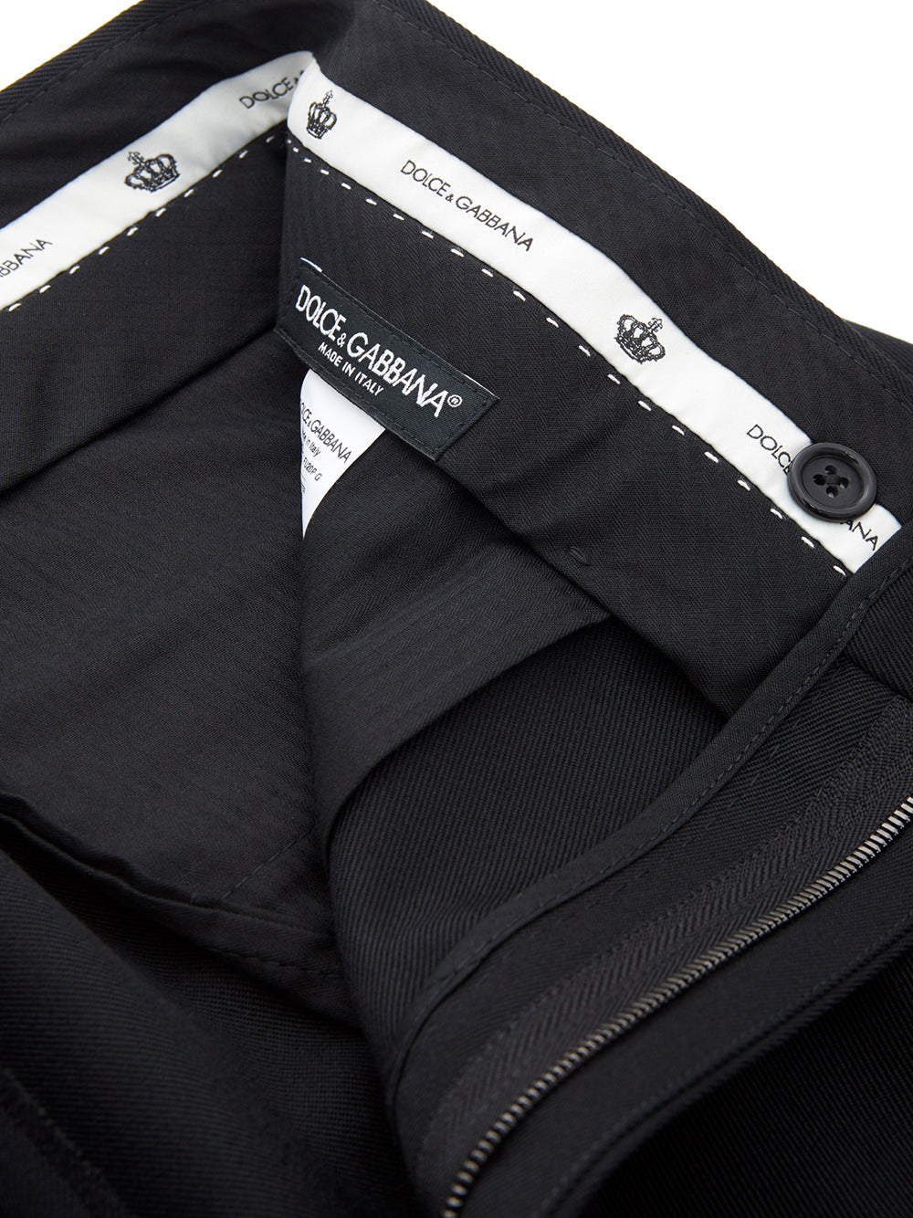 Dolce & Gabbana Elegant Trousers with Darts