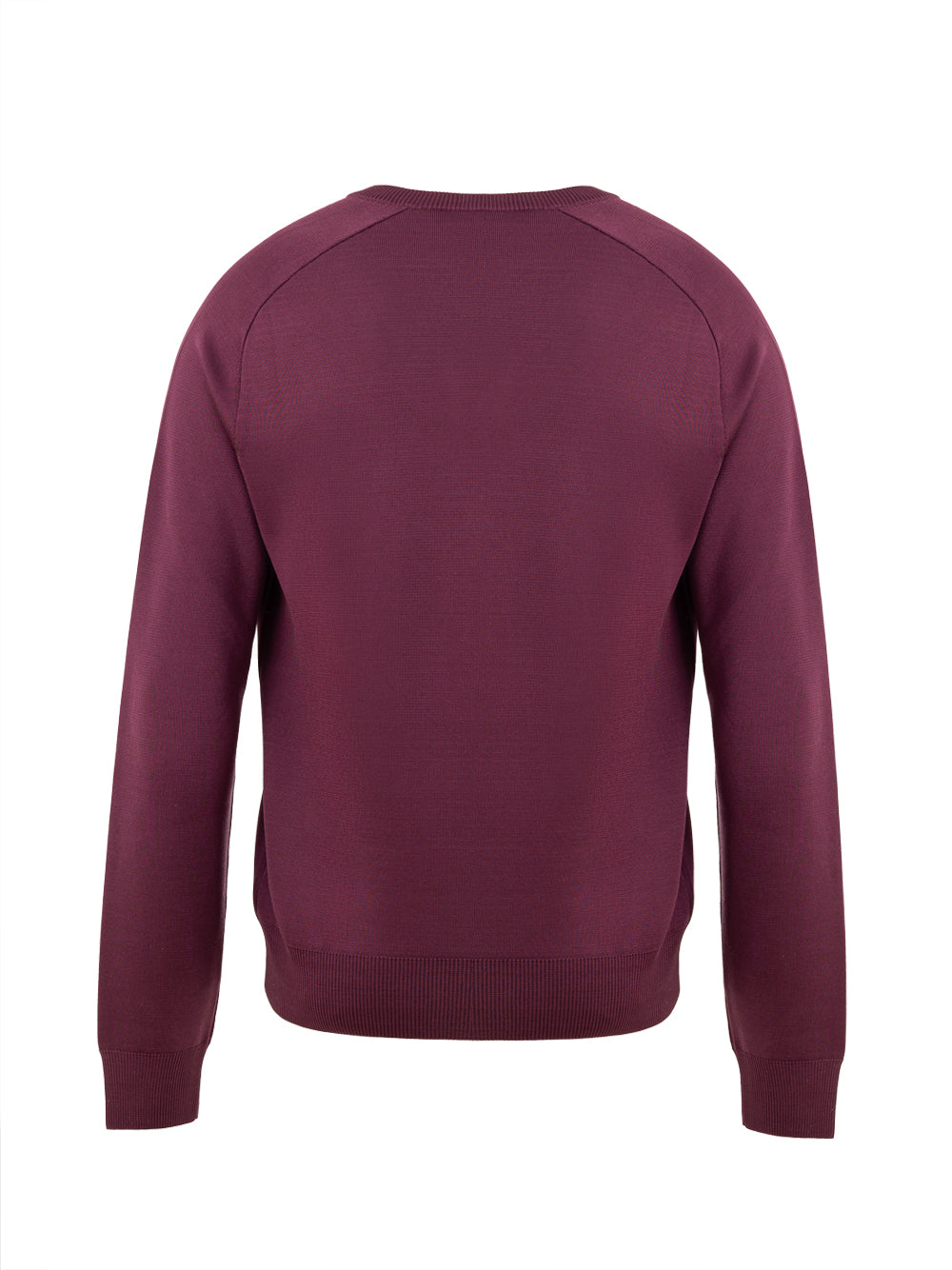 Tom Ford Purple Silk V-Neck Sweater