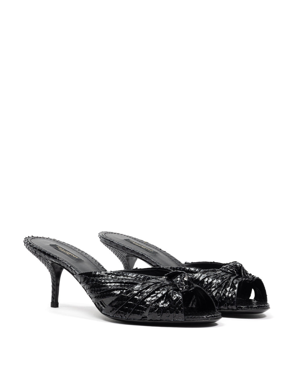 Dolce & Gabbana Python Leather Slipper