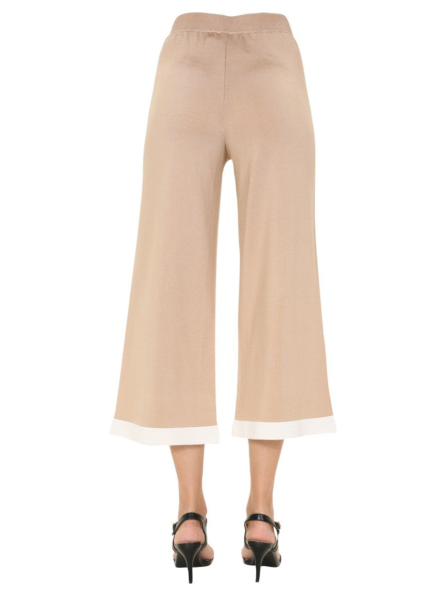 Boutique Moschino Woman Beige Trousers