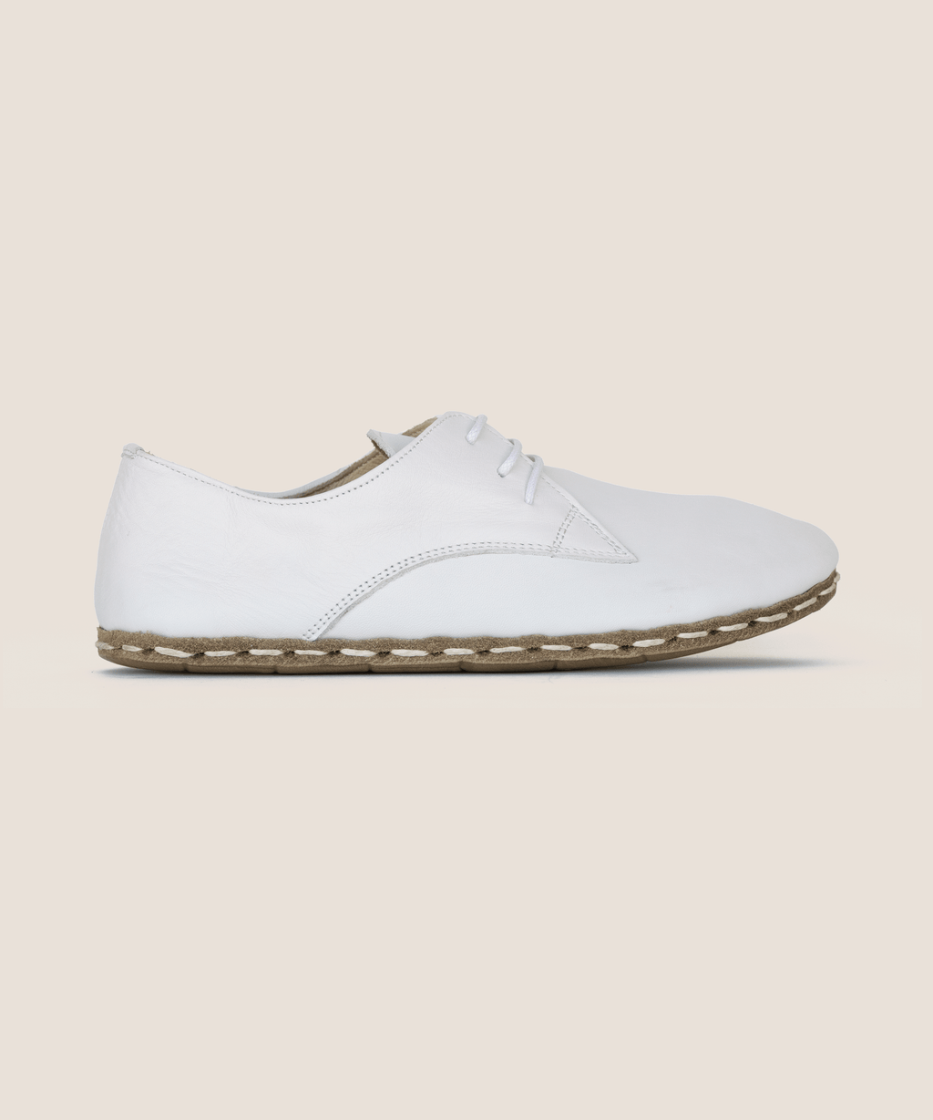 Cloud women's oxford — wide toe box, zero-drop barefoot last