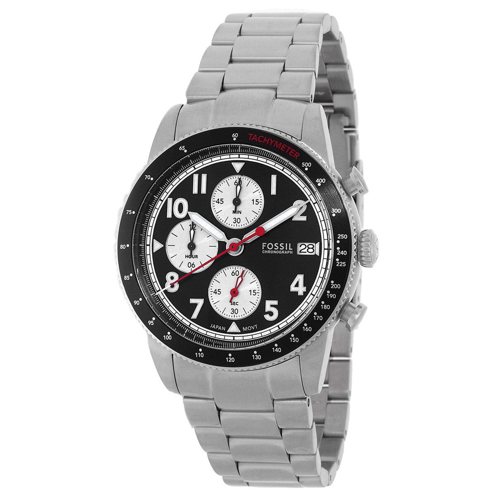 Fossil Sport Tourer FS6045 men's chronograph with three subdials and date window