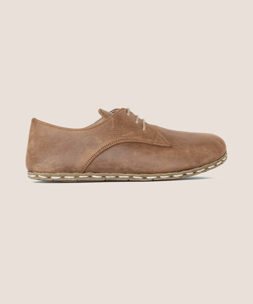 Hickory women's oxford — wide toe box, zero-drop barefoot last