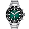 Tissot Chronograph Mens Watch Seastar 1000 Green T1204171109101