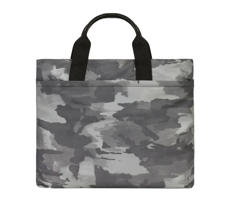 Dolce & Gabbana Men Backpack Camo Black White Camouflage