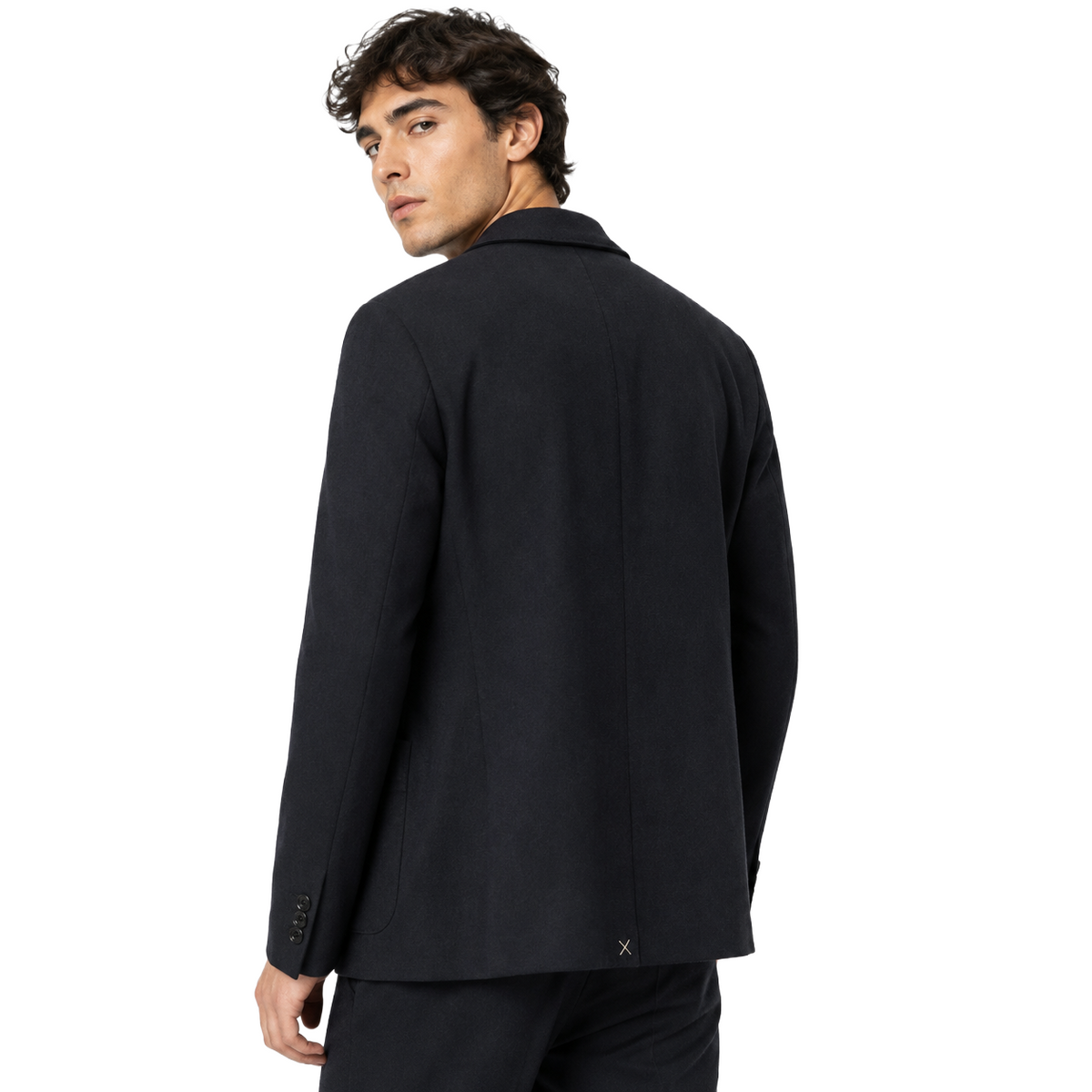 Dolce & Gabbana Men Jacket Single-Breasted Blue