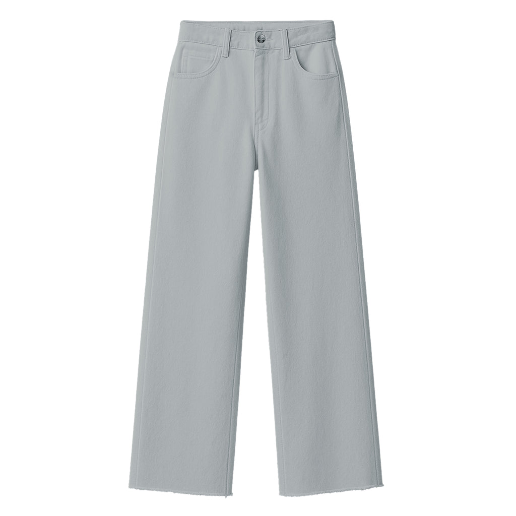 Hinnominate Women Trousers Bull Denim Grey