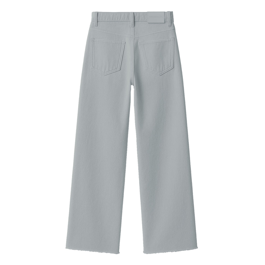 Hinnominate Women Trousers Bull Denim Grey