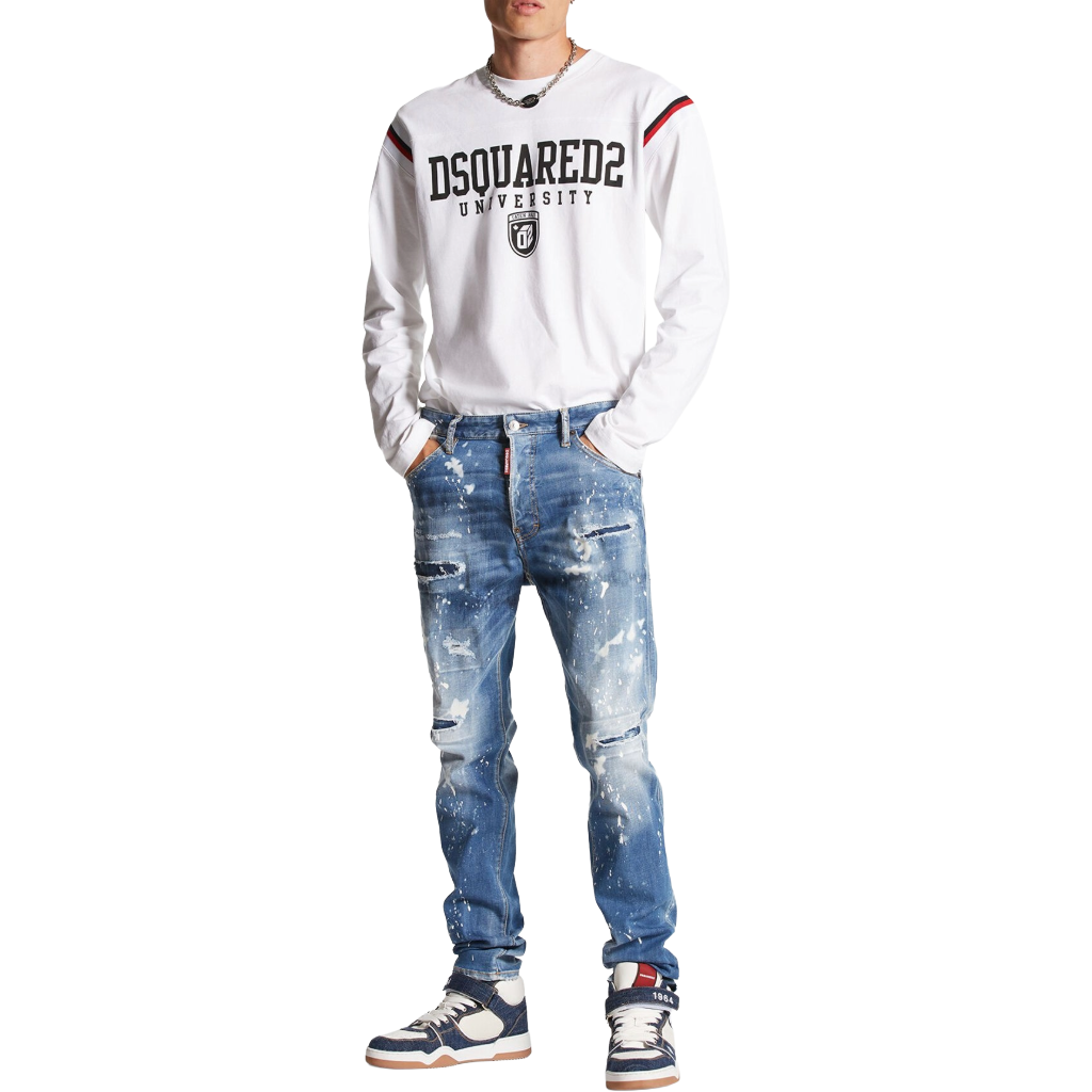 Dsquared2 Men Denim Cool Guy Jeans Blue