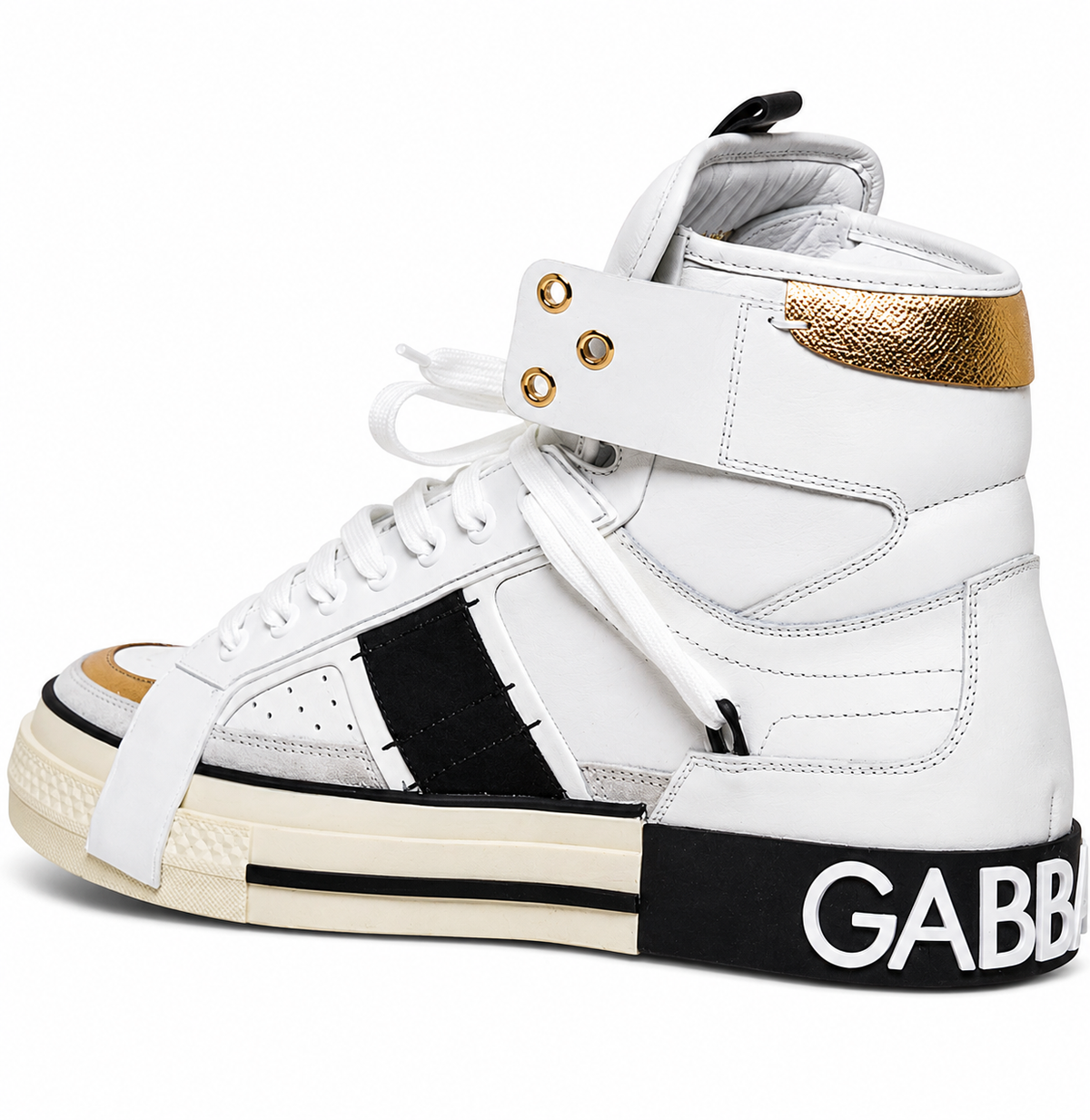 Dolce & Gabbana Men Sneaker Alta Dauphine Sneakers White