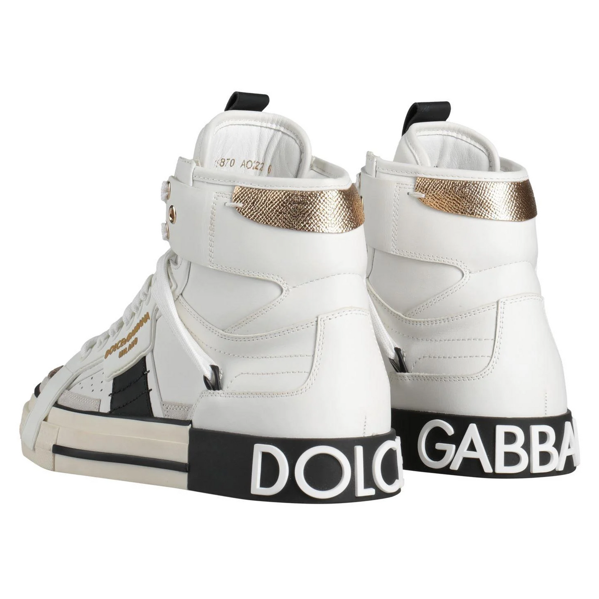 Dolce & Gabbana Men Sneaker Alta Dauphine Sneakers White
