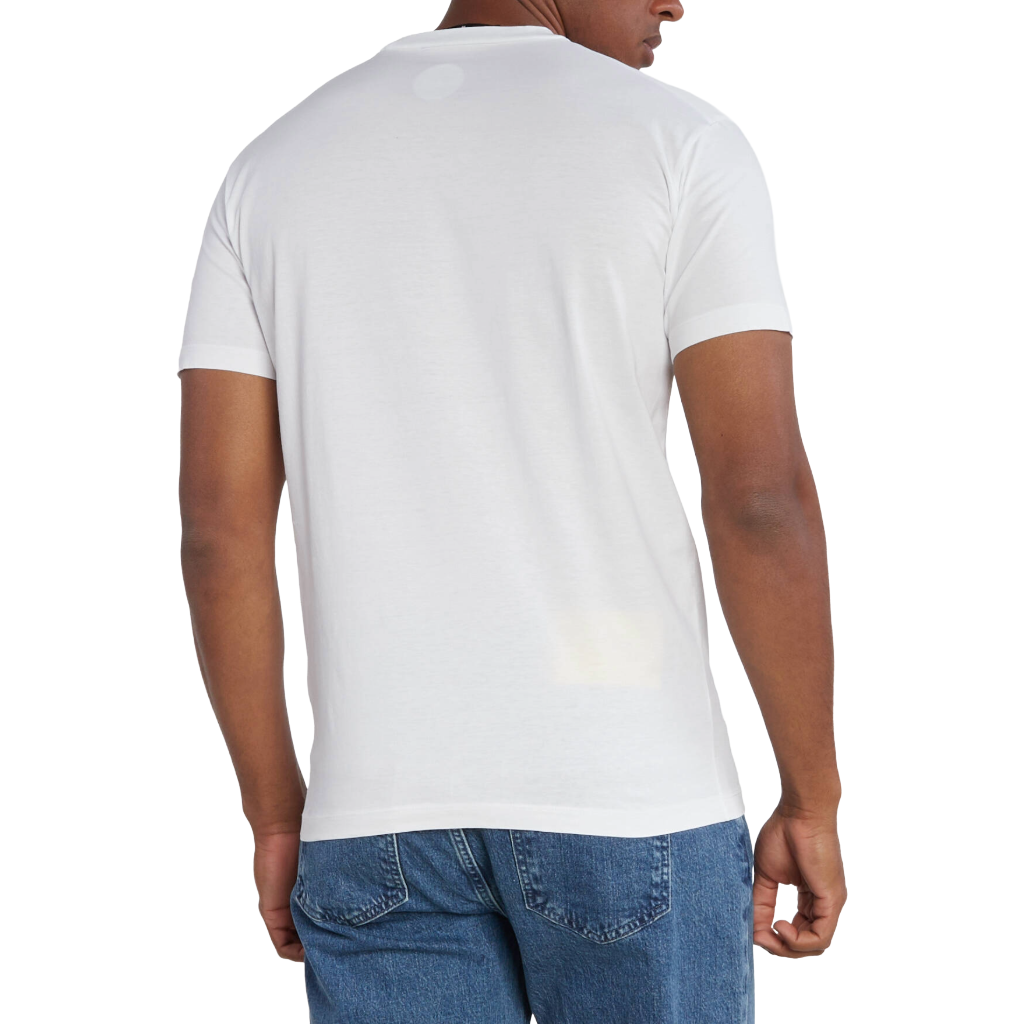 Dsquared2 Men T-Shirt Icons Pixel White
