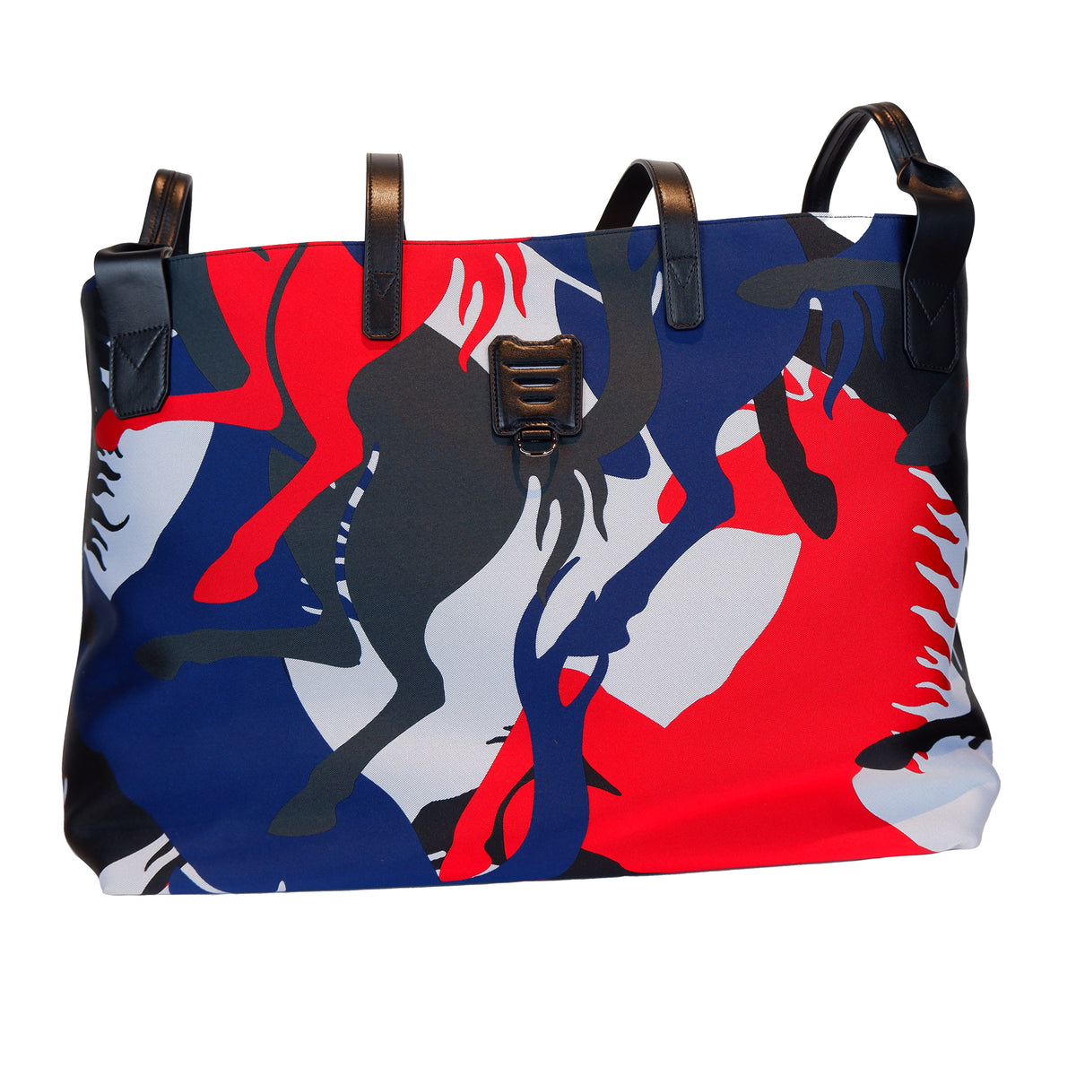 Ferrari Unisex Shopping Bag Pattern Multicolor
