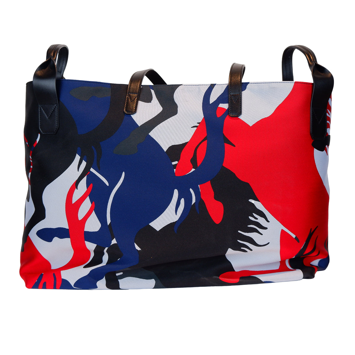 Ferrari Unisex Shopping Bag Pattern Multicolor