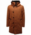 Peuterey Men Parka Kasa Bronzo Brown