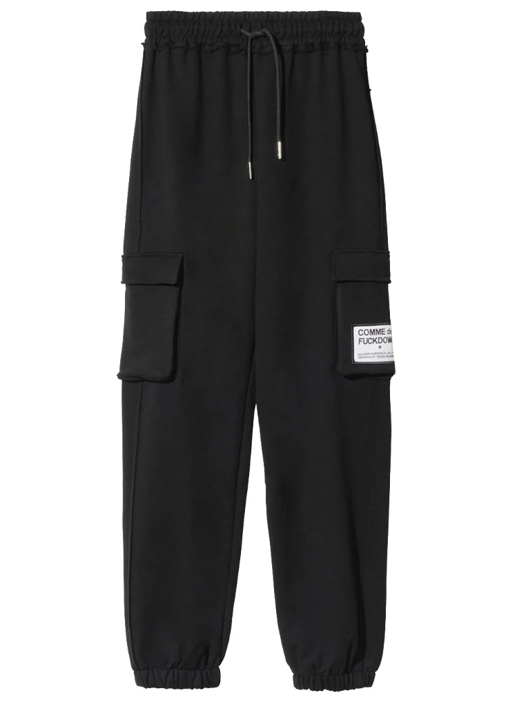 Comme Des Fuckdown Women Trousers Cargo Black