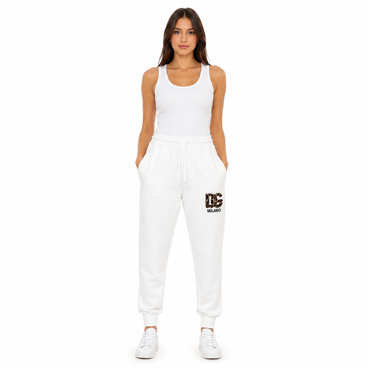 Dolce & Gabbana Women Trousers Tracksuit White