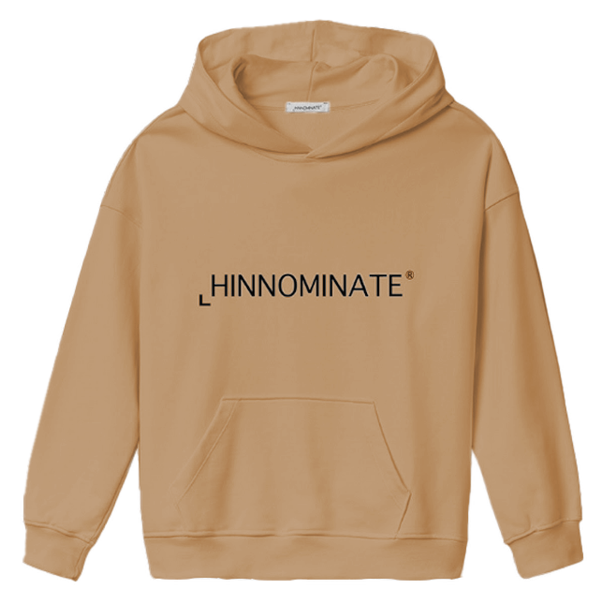 Hinnominate Men Sweatshirt Hooded Tasca Brown