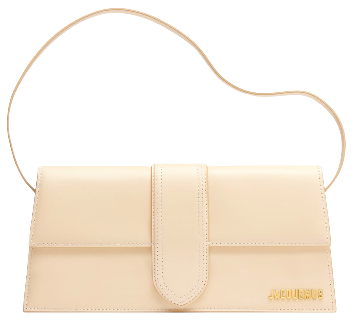 Jacquemus Women Bambino Long Crossbody Bags Beige