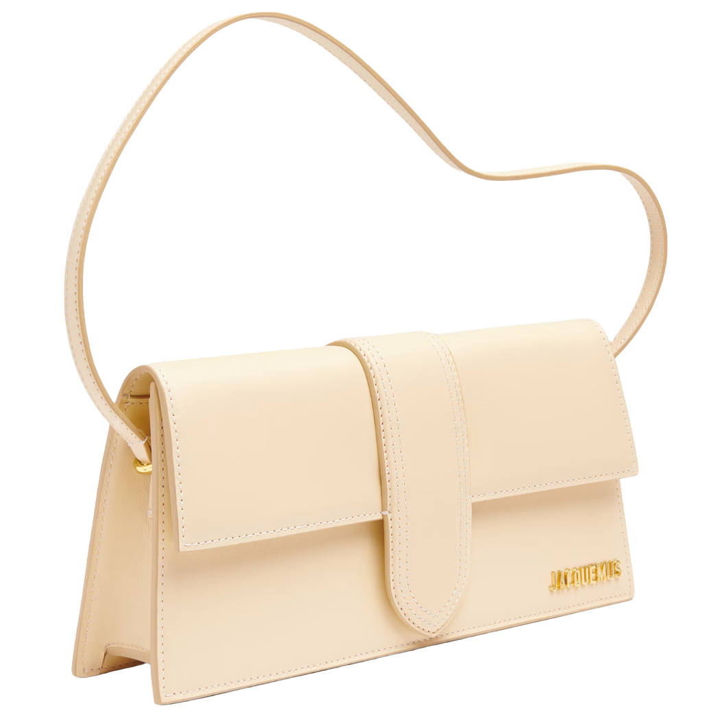 Jacquemus Women Bambino Long Crossbody Bags Beige