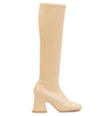 Chloé Women Janis Heeled Boot Beige