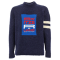 La Martina Men Turtle Neck Knit Blue