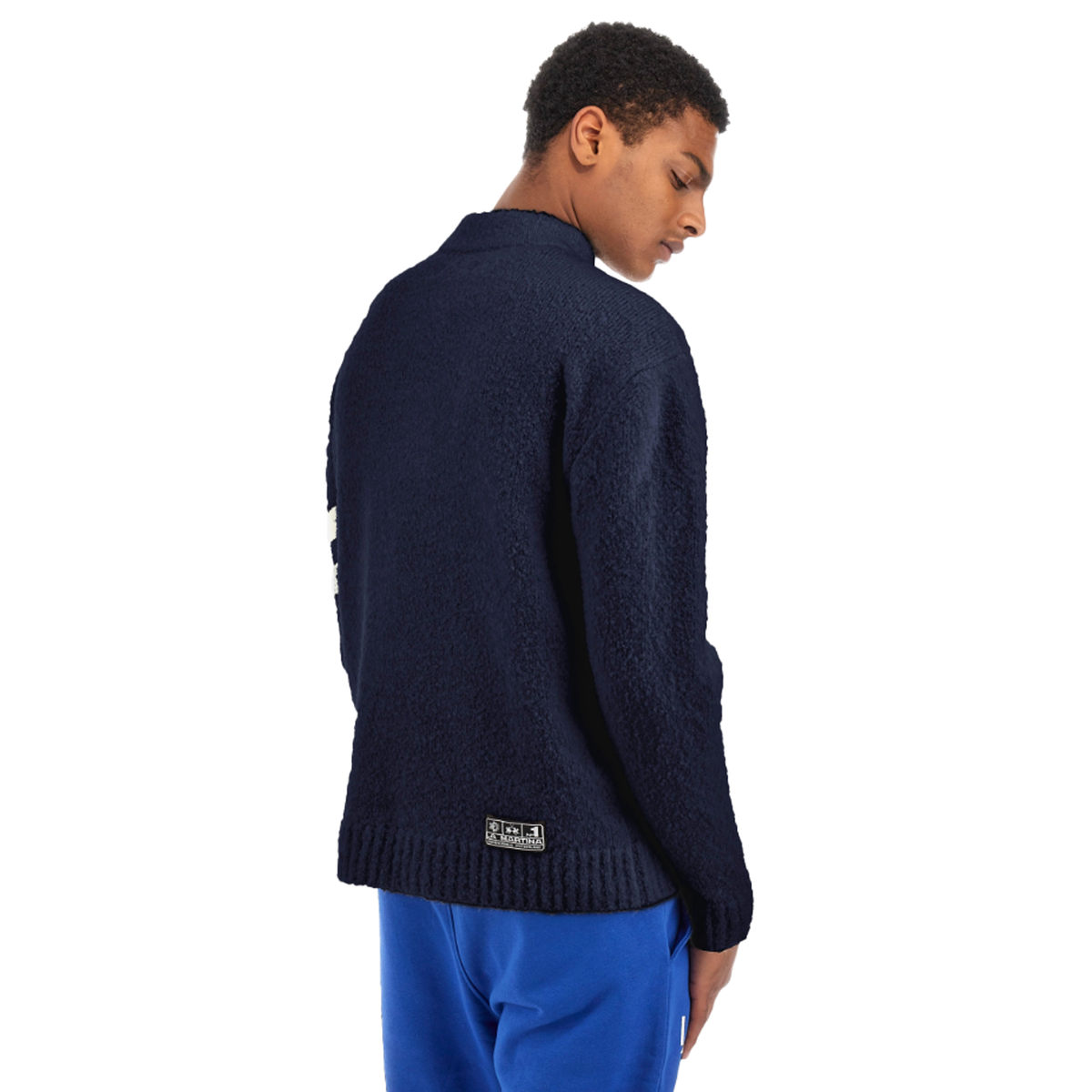 La Martina Men Turtle Neck Knit Blue