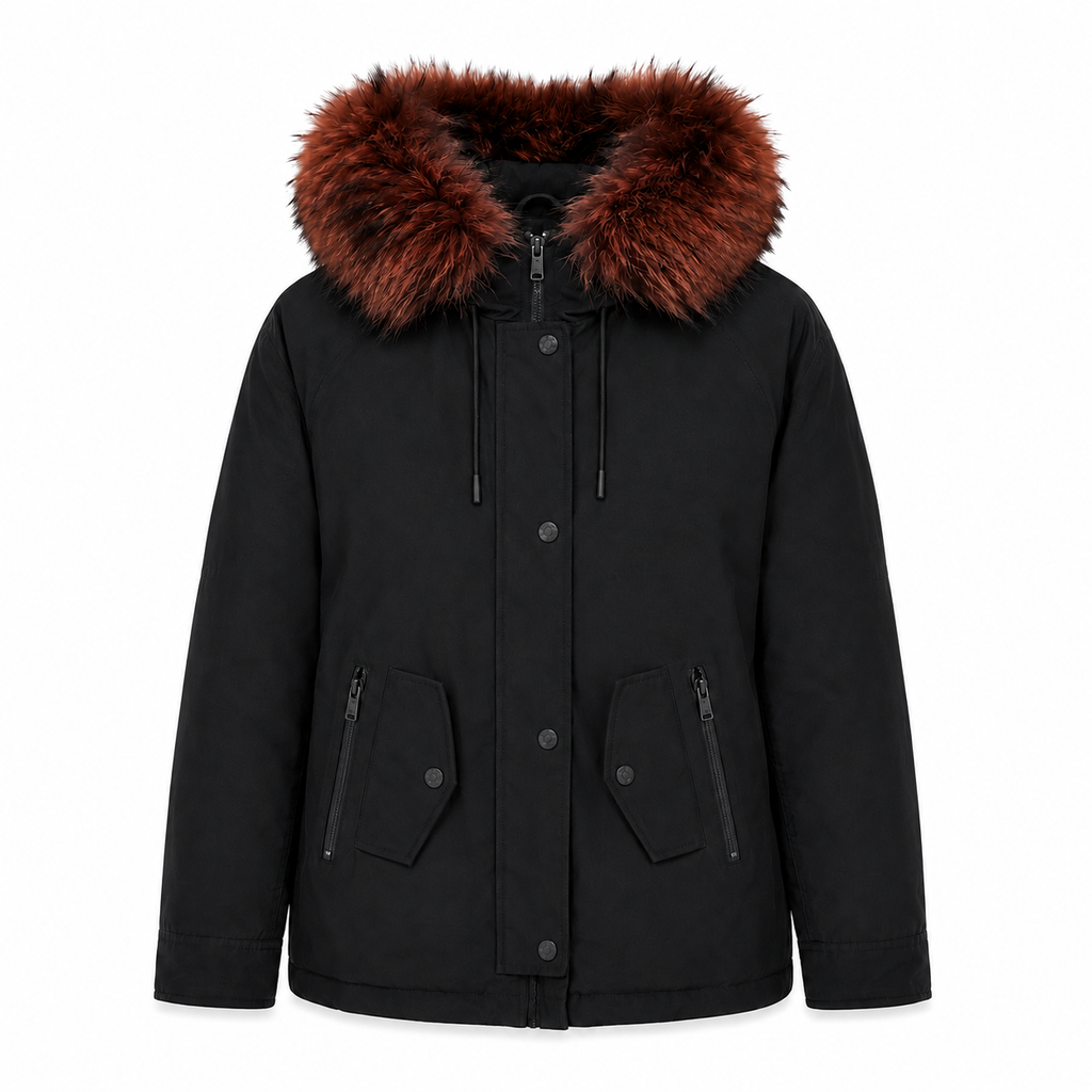 Moose knuckles Women Jacket Canvas Black