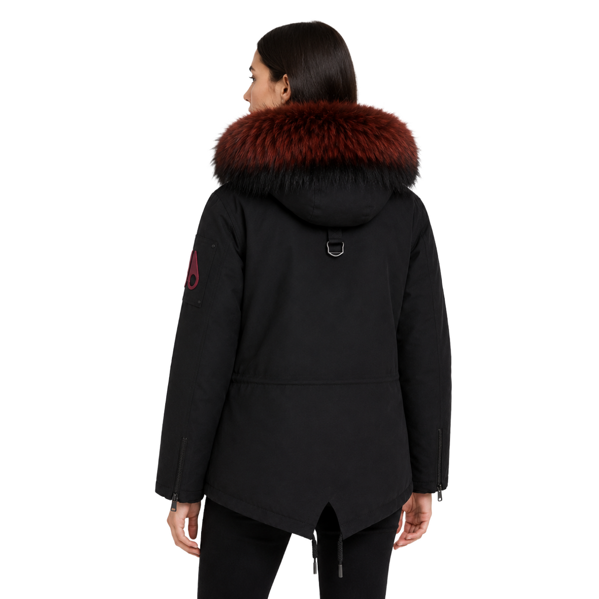 Moose knuckles Women Jacket Canvas Black