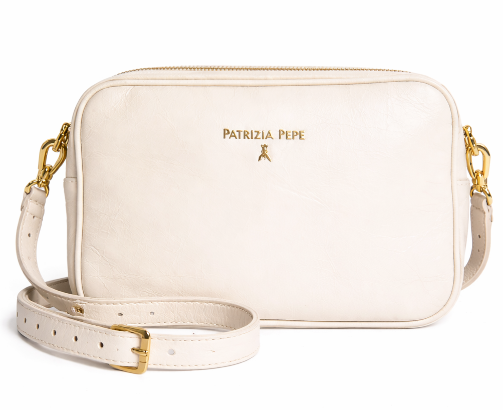 Patrizia Pepe Women Bag Crossbody Quadrata White