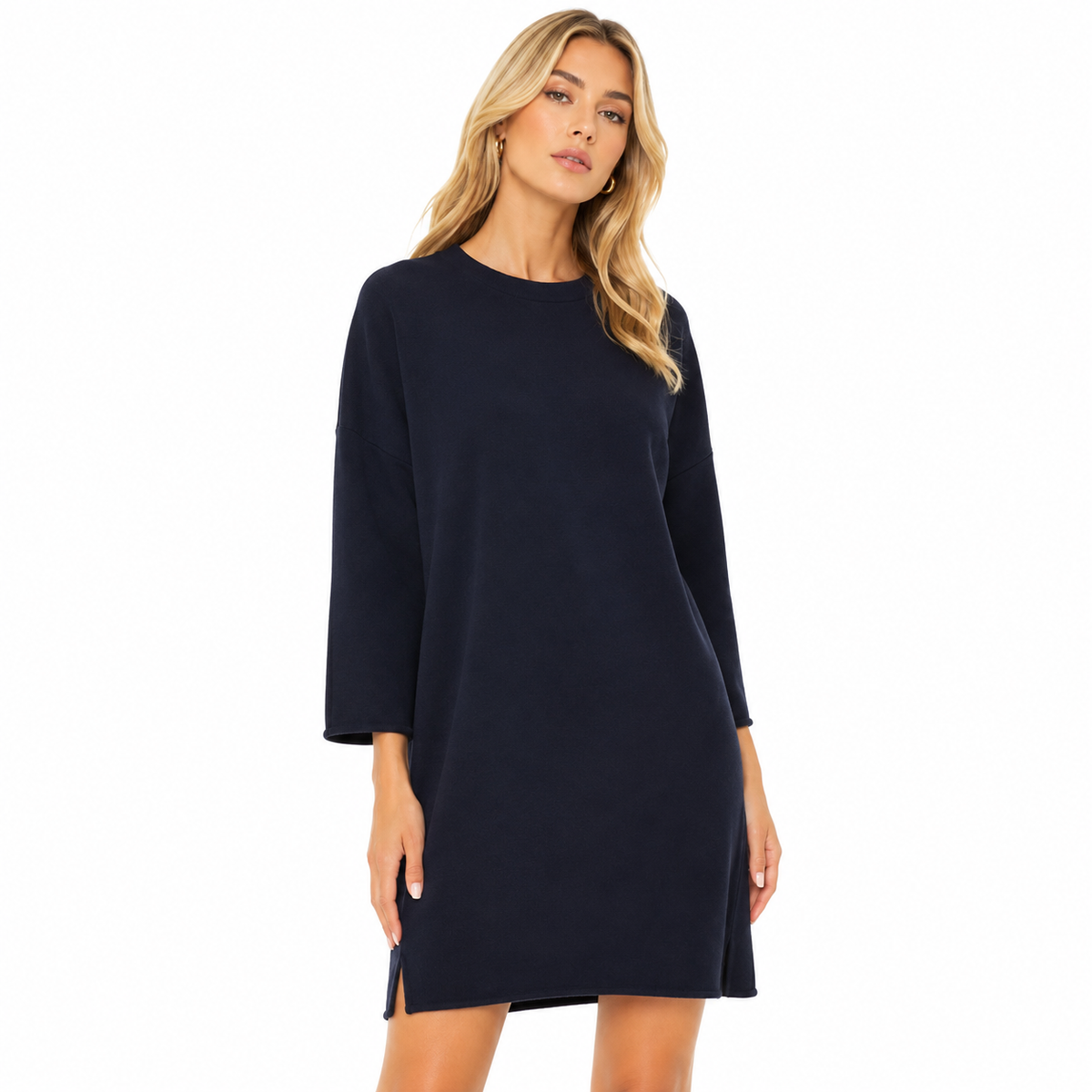 Alpha Studio Women Dress Tunica Blue
