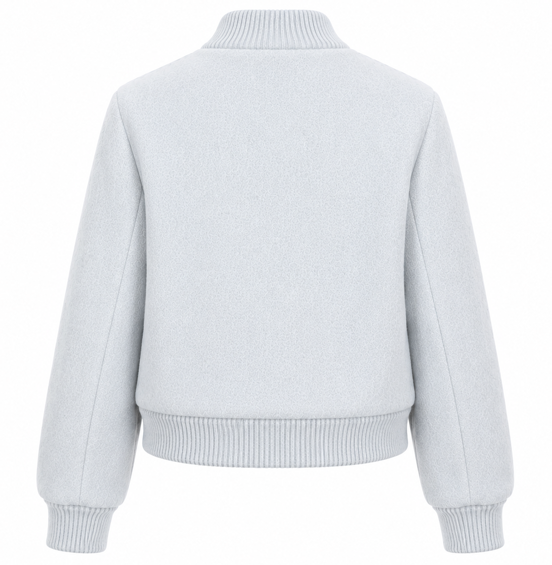 Loro Piana Fabric Women Bomber Ghiaccio Ice