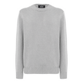 Alpha Studio Men Sweater Crew Neck Nuvola Grey