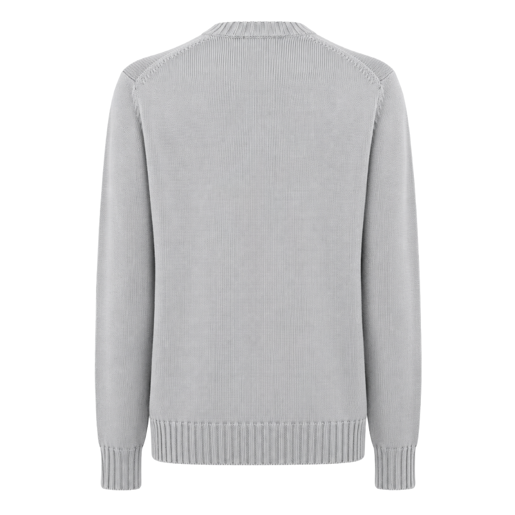 Alpha Studio Men Sweater Crew Neck Nuvola Grey