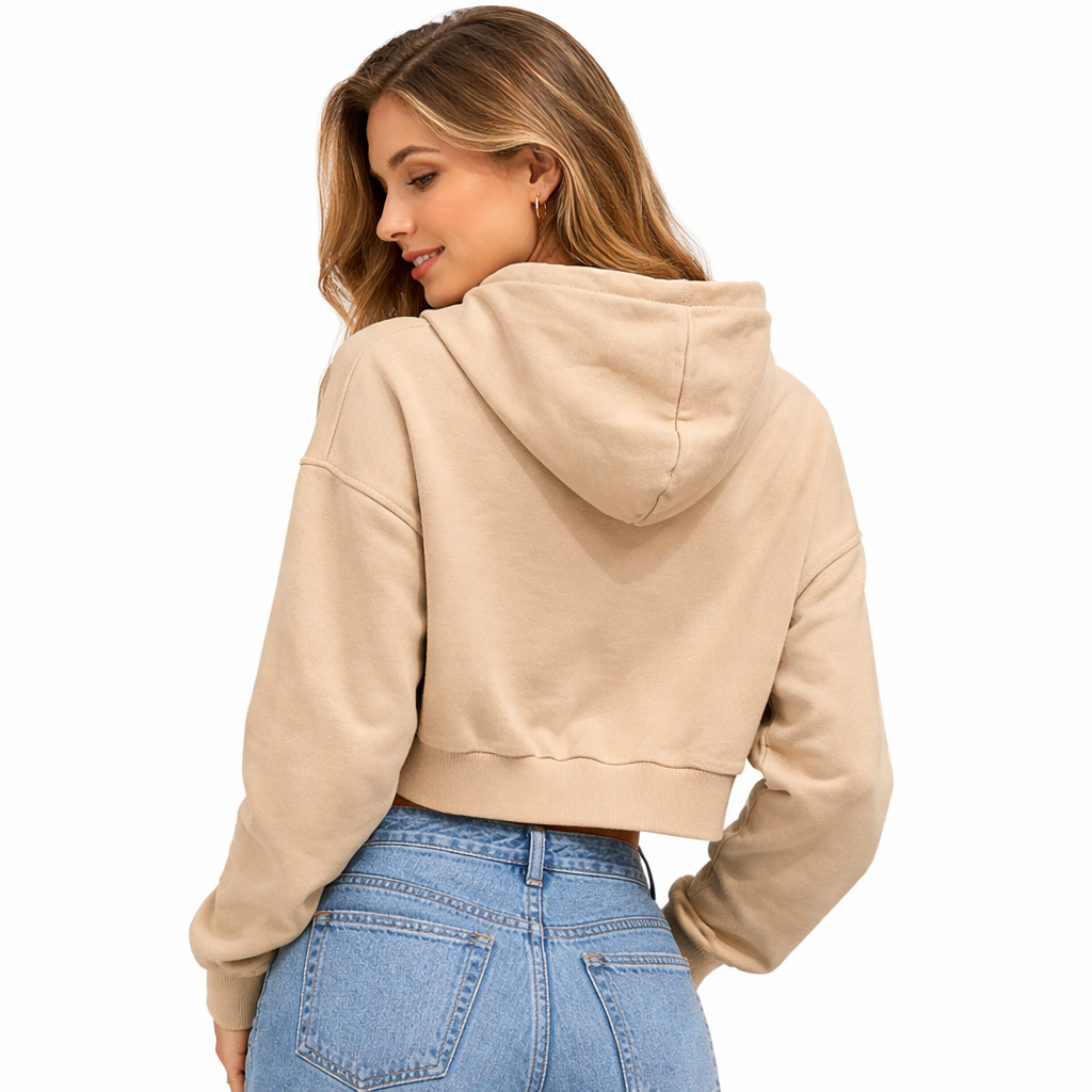 Comme Des Fuckdown Women Sweatshirt Hooded Brown