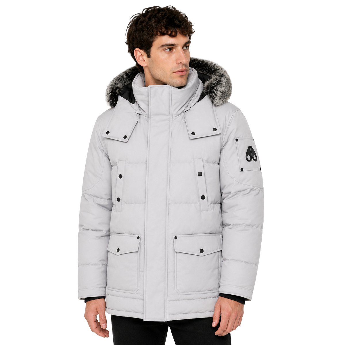 Moose knuckles Men Jacket Onyx Big Ridge Grey