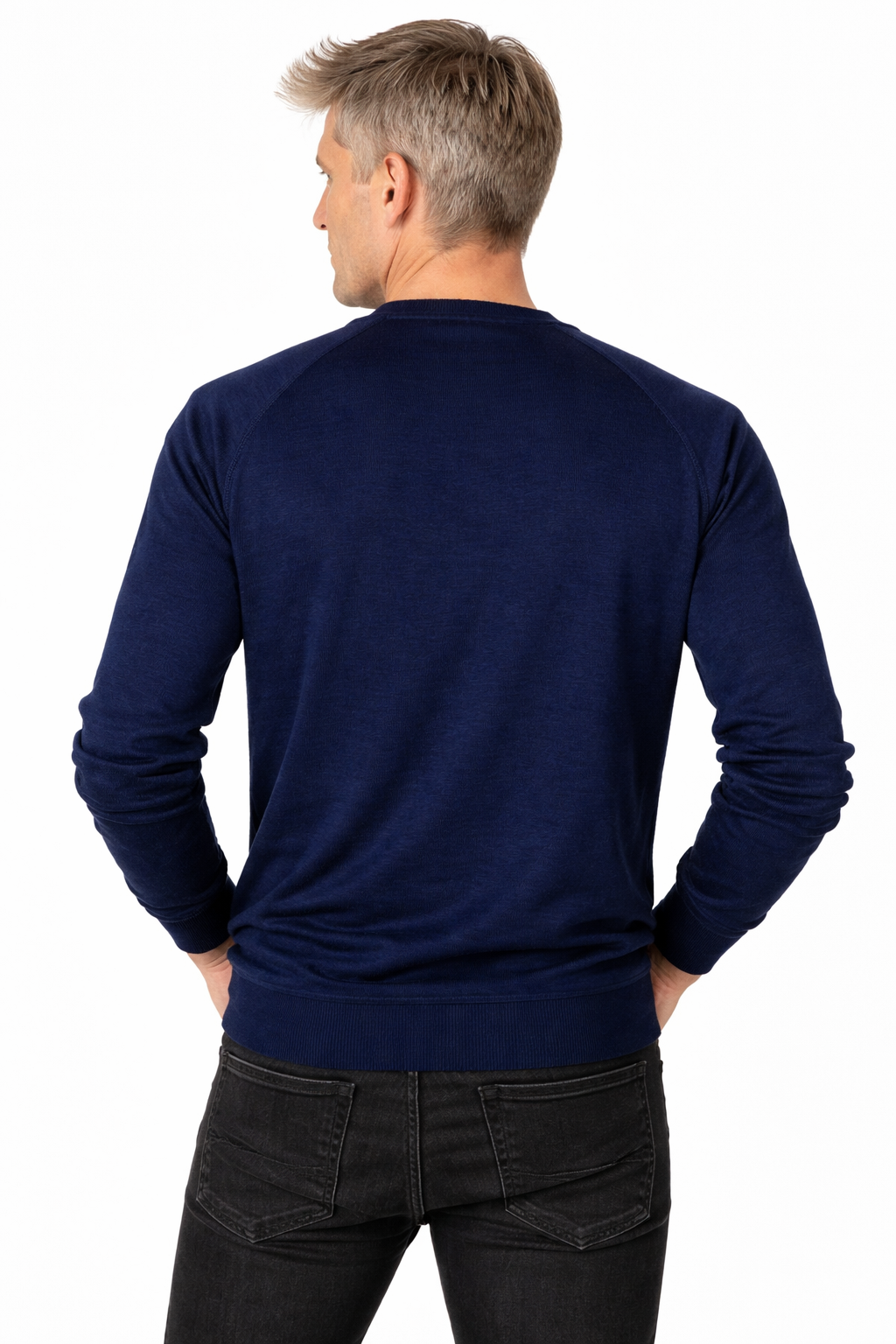 Emilio Romanelli Men Collection Sweaters Blue
