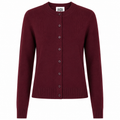 Alpha Studio Women Rebecca Cropped Long Retrò Sweaters Red