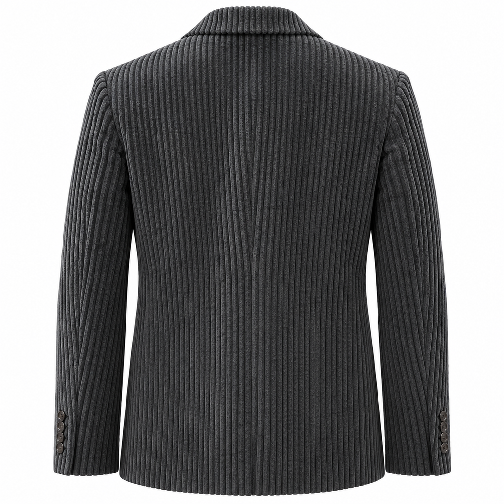 Dolce & Gabbana Men Jacket Velvet Coste Black