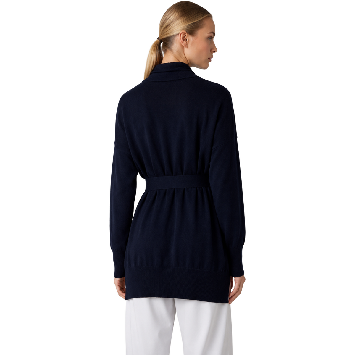 Alpha Studio Women Cardigan Sciallato Night Blue