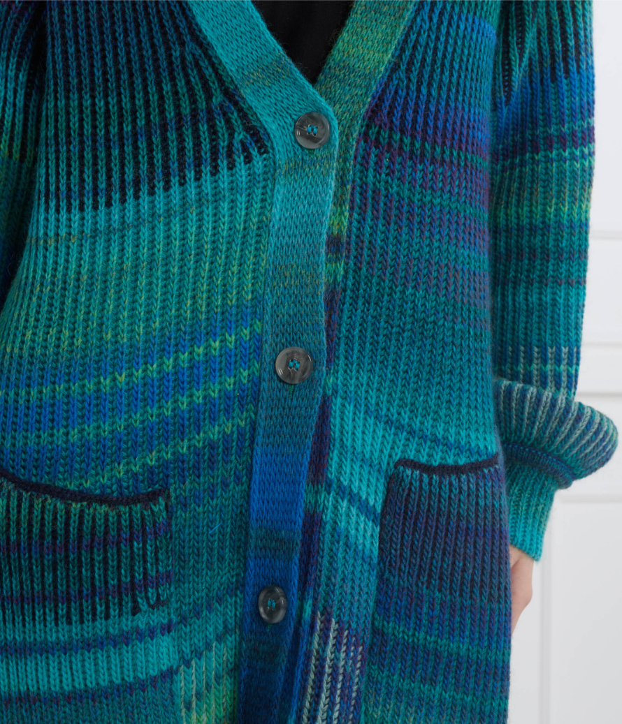 Patrizia Pepe Women Dress Cardigan Green