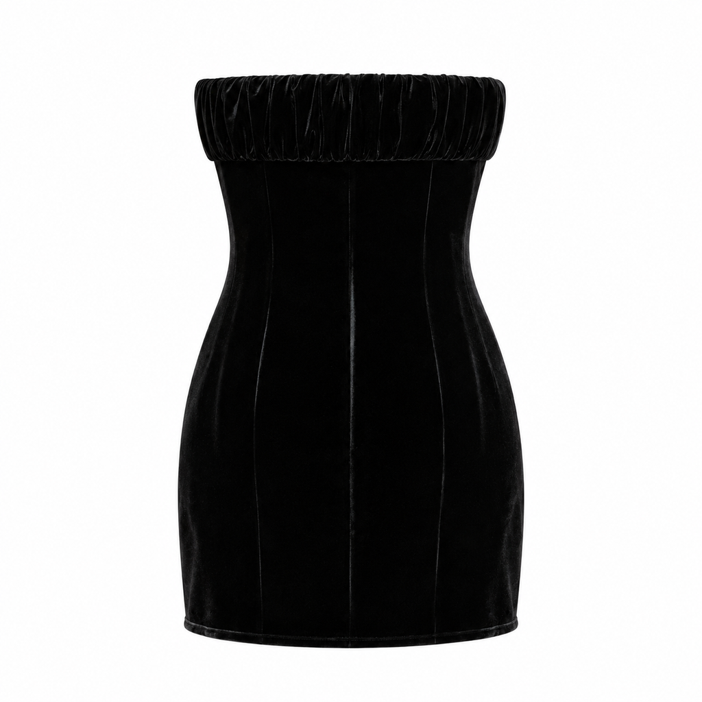 Dolce & Gabbana Women Dress Short Velvet Black