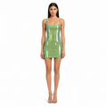 The Attico Women Dress Short Rue Green