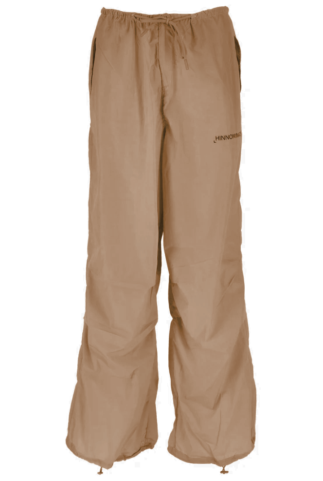 Hinnominate Women Trousers Nylon Brown