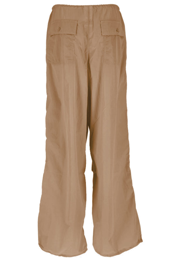 Hinnominate Women Trousers Nylon Brown