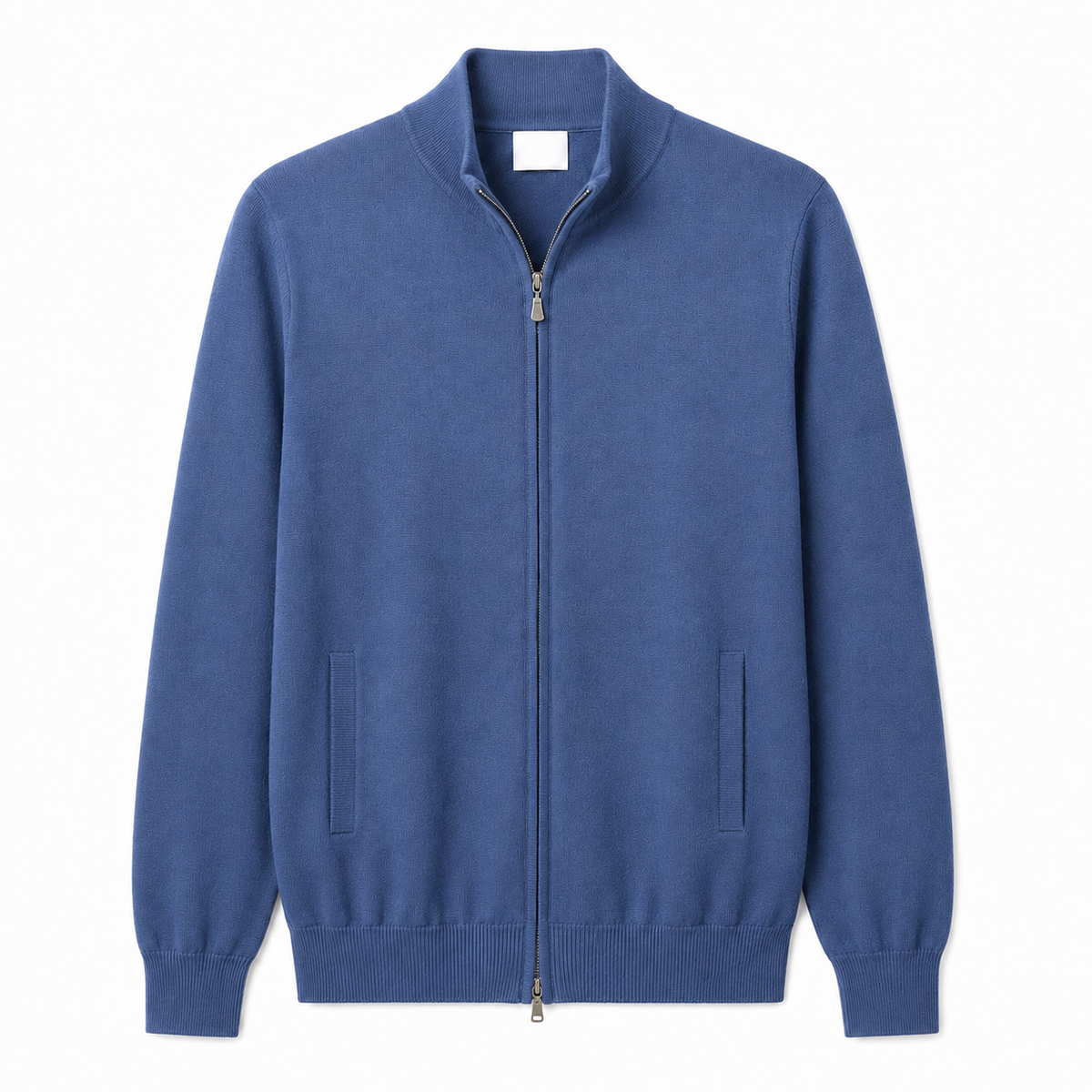 Alpha Studio Men Sweatshirt Zip Light Blue
